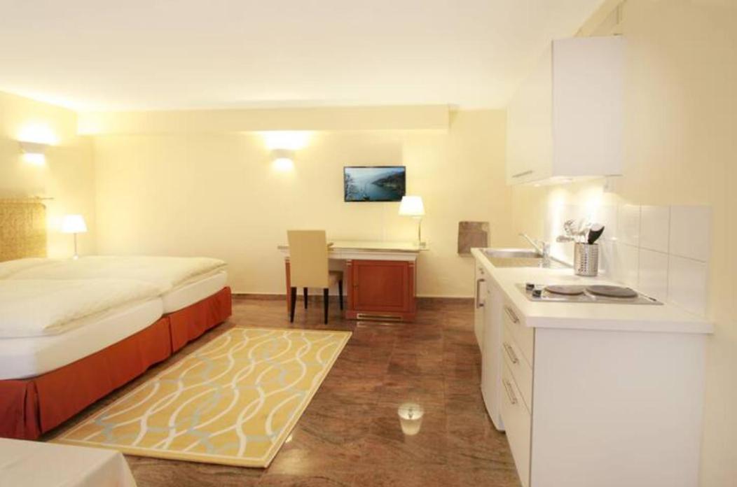 Depandance Garni Golf Apartman Ascona Kültér fotó